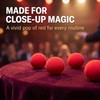 ROMI FLORIA 10Pcs Red Sponge Balls Soft Magic Tool Sponge