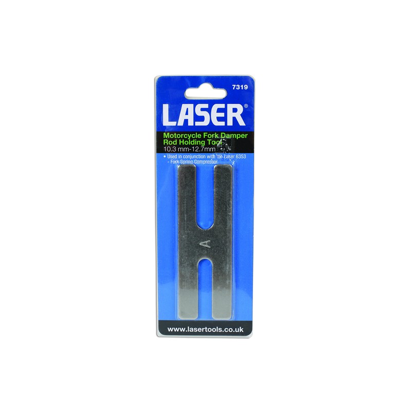 Laser 7319 Motorcycle Fork Damper Rod Holding Tool 10.3 mm/12.7mm-7319