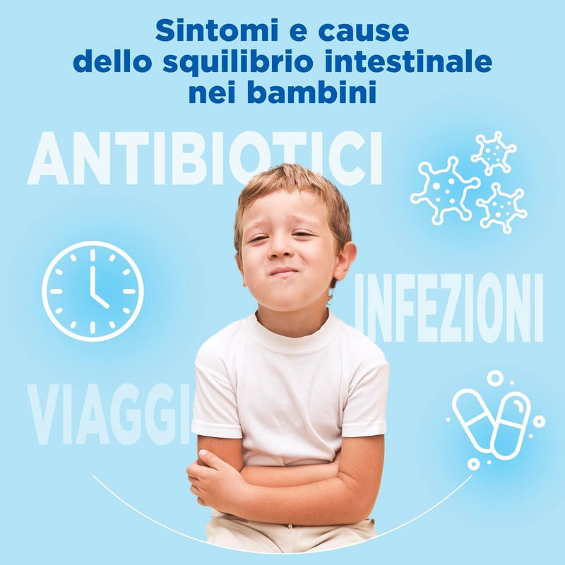 LACTOFLORENE Plus Bimbi, Fermenti Lattici, Probiotici, Senza Glutine Senza Lattosio