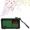 K-81 Multi function Radio Flashlight FM Radio Wireless Bluetooth Speaker