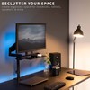 VIVO 13 inch Over Under VESA Monitor Shelf Mount, Holds