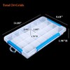 BangQiao Plastic Parts Organizer Storage Case and Adjustable Divider Box