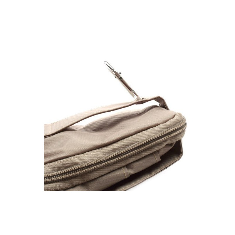 DFV Mobile Multi Functional Vertical Stripes Nylon Pouch Bag Case