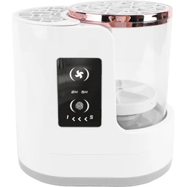 Cleaner de Cepillo de Maquillaje Automático de 850 Rpm con un Temporizador de 2H 5H, Máquina de Limpiador de Cepillos de Maquillaje Eléctrico, Cepillos de Cepillos Cosméticos USB