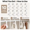 10-Piece Hanger Connector Hooks for Closet Organization – Space-Saving Accessory