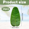16-Pack 15 * 8inch Artificial Banana Leaf Table Runners,Banana Leaves