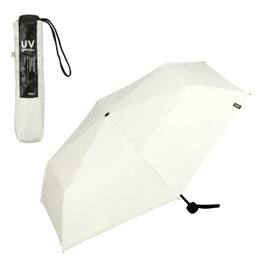 (2025) Wpc. Parasol Light Darkening Minimalist Basic Parasol Off <100% Shading Ratio/100% UV Reduction/UPF50+/Heat/Rain Protection> Folding Umbrella, Ribs, 21.7 inches (55 cm), Commuting to Work or