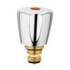 Kludi Standard 110020515 G 3/8 Warm Tap Fitting with Terralux