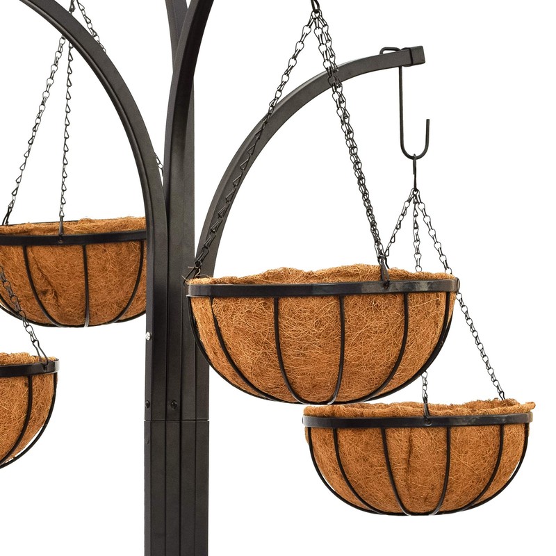 Arcadia Garden Products Coconut Basket Hanging Garden Tree