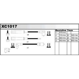 Quinton Hazell XC1017-TEX Ignition Lead Set