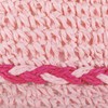 Lipodo Kamia Girls' Summer Hat with Flower Appliqué for Children