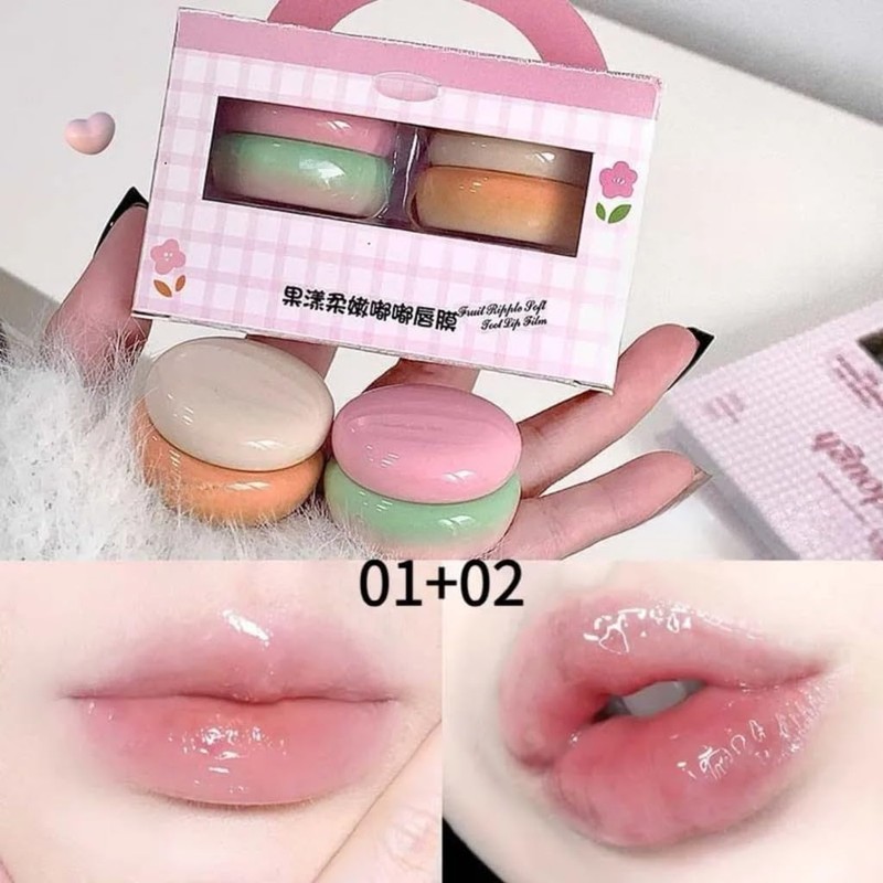 Cappuvini Almohadilla Labial Suave y Sedosa Labios Suaves
