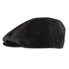Morehats Plain Newsboy Cap Gatsby Golf Hat - Black (Large)