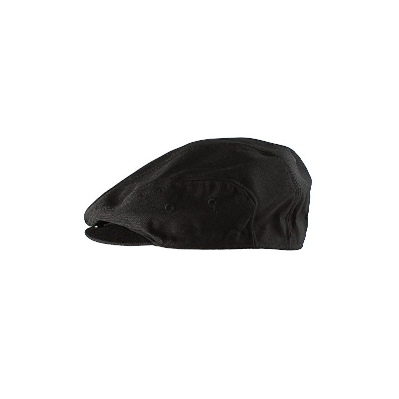 Morehats Plain Newsboy Cap Gatsby Golf Hat - Black (Large)