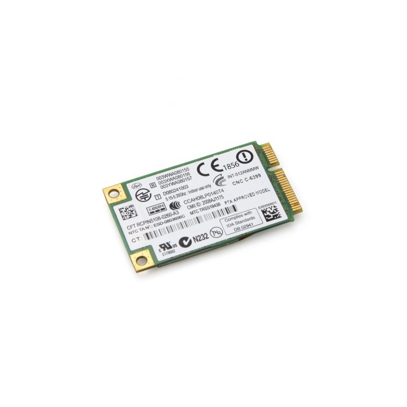 New Intel 5100 WIFI 512AN_MMW 802.11 AGN 300Mbps Mini PCI-E