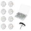 40 Pcs Diamond Push Pins Glitter Rhinestone Thumb Tacks Decorative