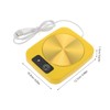SHOWERORO Constant Temperature Tea Warmer Cup with USB Heating Coaster