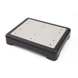 The Ramp People Plastic Half Step 9cm Anti Slip Black/Grey