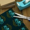 GRAPHICS & MORE Blue Seahorse with Kelp Gift Wrap Wrapping