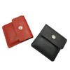 BMTick 2 Pack Red & Black Leather Ashtray Pocket Pouch
