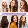 Yakite Tubos para Cabello Sin Calor,4Pcs Heatless Curls con Gorro