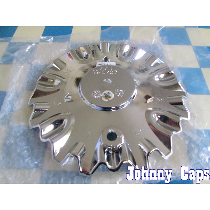 VOGUE Wheels NEW CHROME w/ GOLD EMBLEM Center Cap #