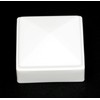 New Plastic White 2x2 Fence Post Caps for Metal, Plastic,Vinyl