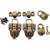 SDTC Tech Retro Style Cabinet Duckbilled Toggle Hasp Latch and
