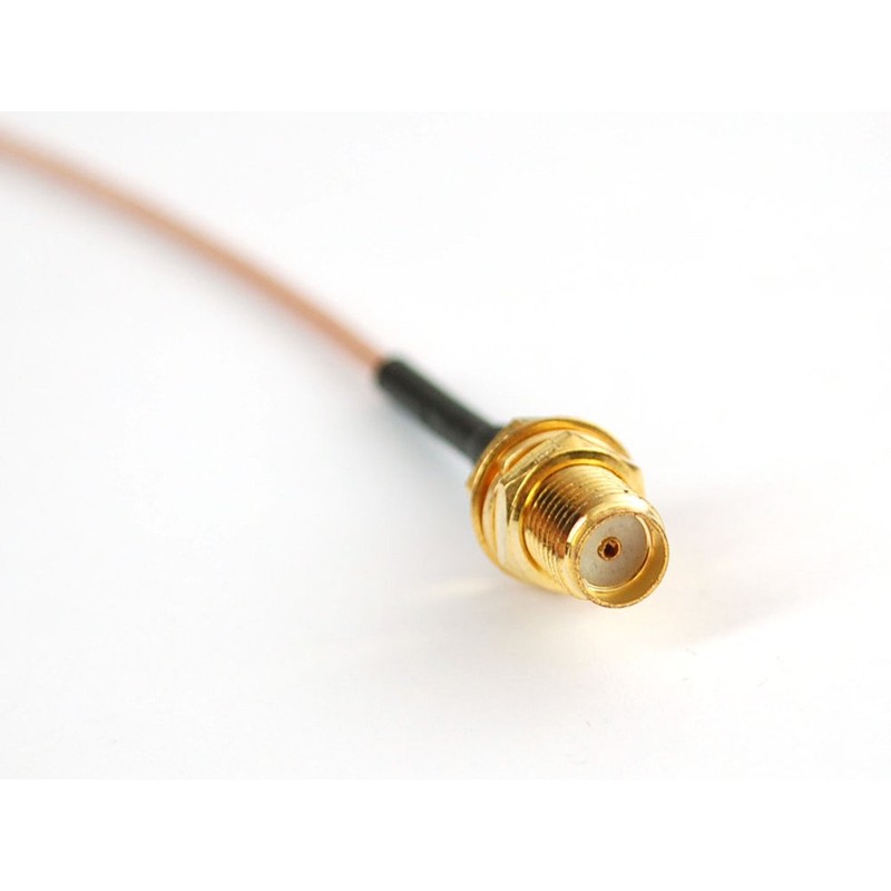 Adafruit 851 SMA UFL Gold,White Cable Interface and Power Supply