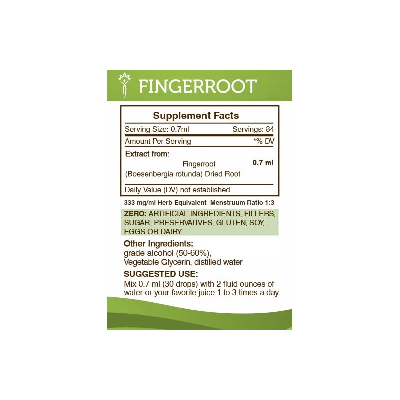 Secrets of the Tribe Secrets of the Tribe Fingerroot Tincture