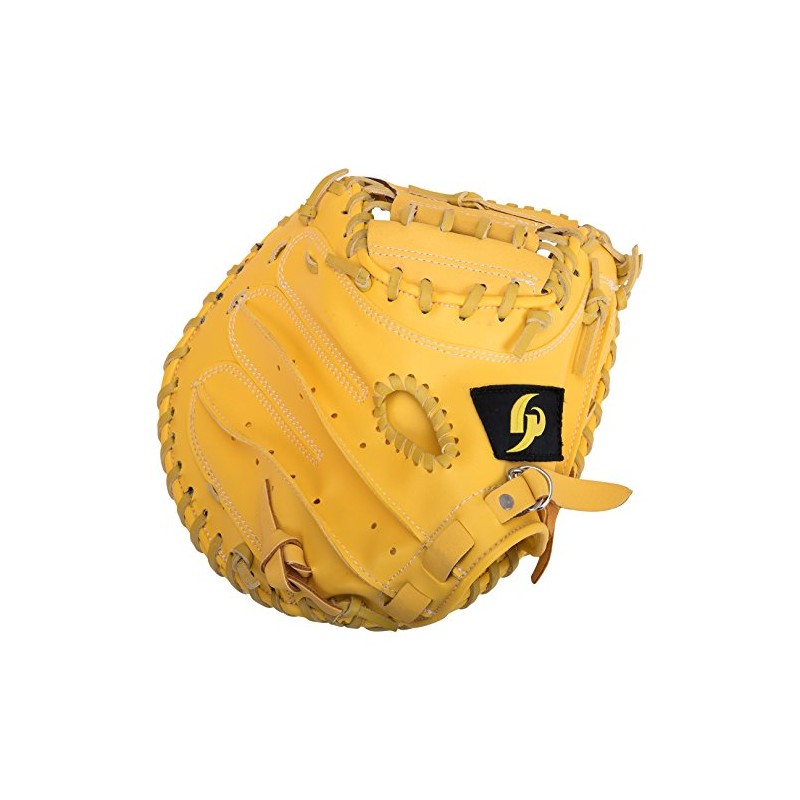 GP 43817 Baseball Soft Catcher's Mitt, General Use, Yellow
