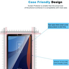 Natbok 2 Pack Compatible with TCL Tab 8 SE/Tab 8V/Tab 8 LE Screen Protector,Full Coverage 9H Tempered Glass Film,HD Clear Scratch Resistant,Bubble-Free for TCL Tab 8 SE Screen Protector