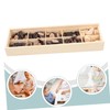 TEHAUX 1 Set DIY Natural Wood Slices Hand Painted Log