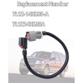 7L1Z-14K095-A Cooling Fan Clutch Jumper Wire Pigtail Harness Compatible with Ford F-150 V8 2007-2008,Compatible with 2007 2008 Lincoln Mark LT,Replaces 7L1Z14K095A