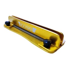 IGOSKI Wax Scraper Tuner - Repair, Recover and Sharpen Your Ski or Snowboard Waxing Tools (Scraper Tuner) (Gloden)