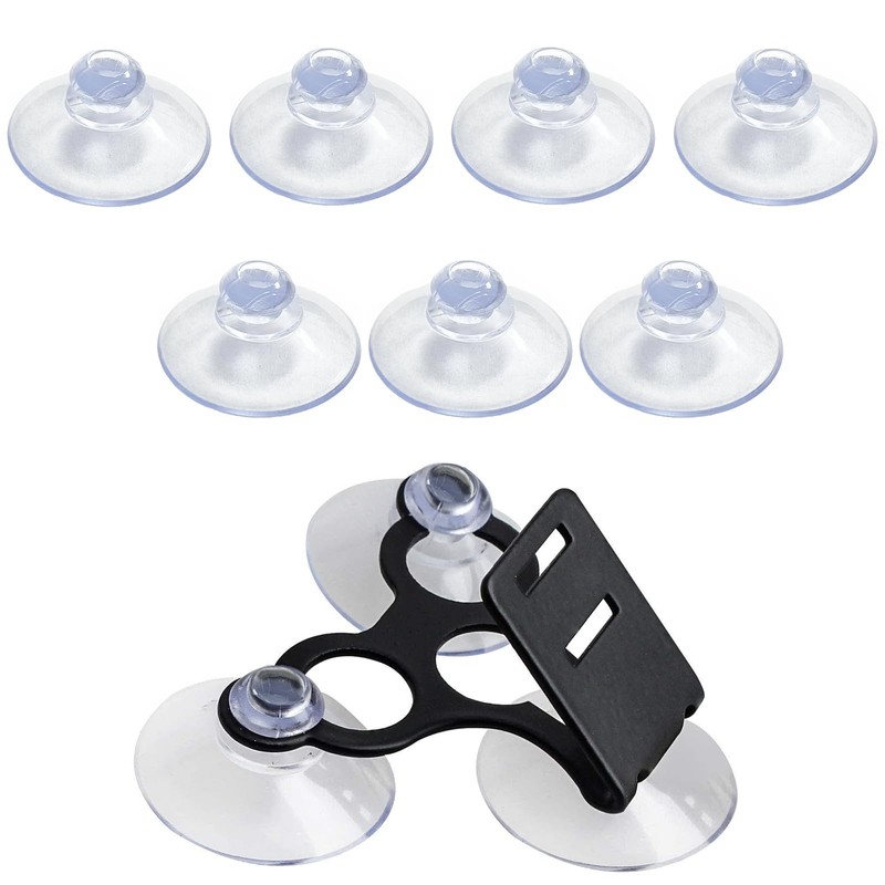 SYGGDERS 10 Pcs Radar Detectors Mount Suction Cups, Compatible with
