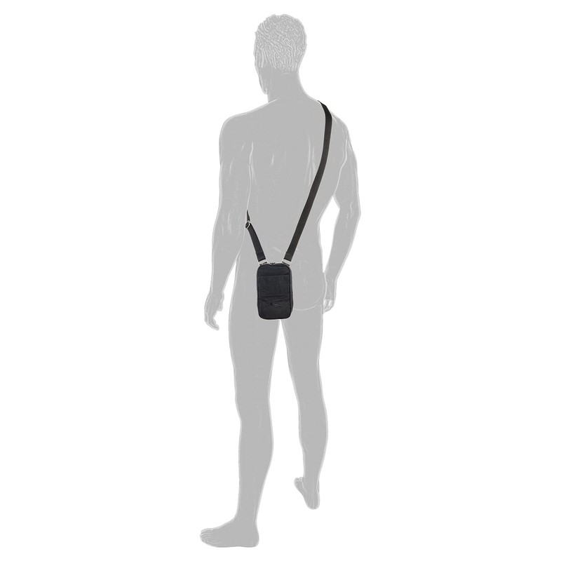 camel active Journey Men's Crossbody Bag Small, black, S, 000383