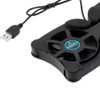 Aswalling Fan Cooler Cooling Pad USB Port for 7-15" Laptops
