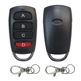 Universal Garage Door Remote Replacement 433mhz Electric Cloning Control Key Fob Opener,Pack of 2,XSPANDER Updated Version