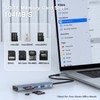 USB C HUB, USB 3.0 HUB, 6 in 1 USB