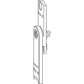 WINKHAUS Duofunction Element DFE, Fault Circuit Protection, Overrun Support, Silver