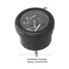 Marine Water Temperature Gauge 40‑120℃ LED Backlight with Alarm Sensor