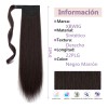 Coleta Postiza Cabello Lacio Caballo Natural Extensiones