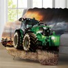 LXTOPN Tractor Blanket, Farm Theme Flannel Blanket for Children, Boys,