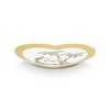Pip Studio La Majorelle Heart Shaped Plates Yellow D 21.5