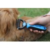 Maxpower Planet Pet Grooming Brush - Double Sided Dematting Undercoat