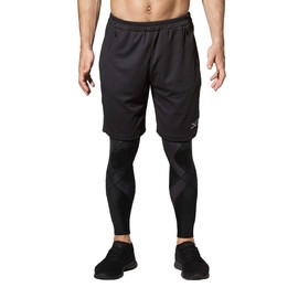 CW-X Men's Stabilyx Joint Support Compression Sports Tights, Black, Medium