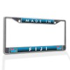 Fastasticdeals Metal Insert License Plate Frame Made in Fiji Weatherproof