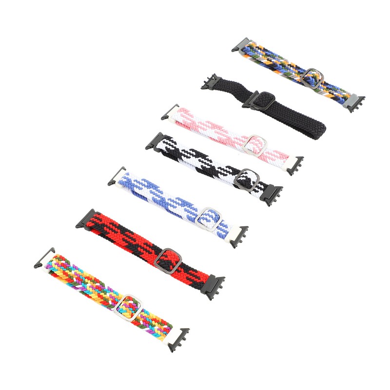 7 Packs Replacement Nylon Watch Band Elastic Braided Sport Watch