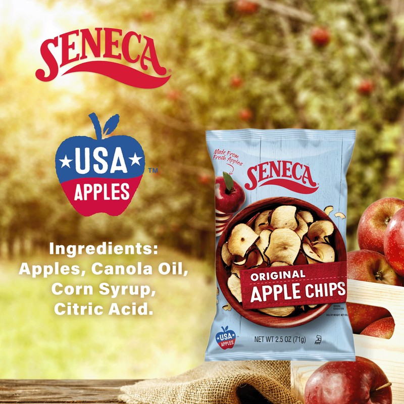 Seneca Original Apple Chips | Made from Fresh 100% Red